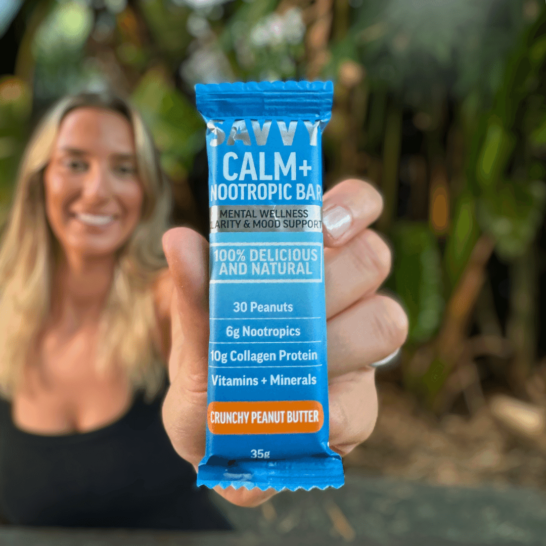 CALM+ Nootropic Bar - Savvy Beverage
