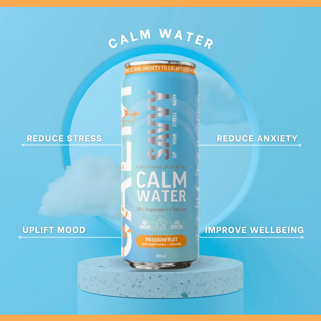 CALM WATER Nootropic Drink To Reduce Stress