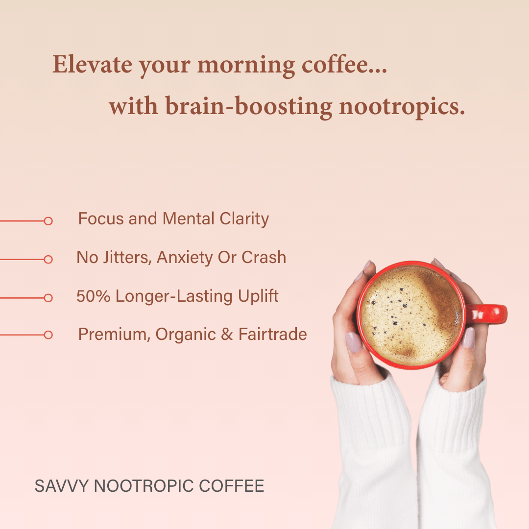 Coffee Pod Machine + 80 Double-Shot Nootropic Coffee Bundle Subscription