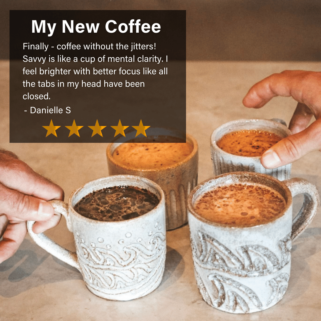 Coffee Pod Machine + 80 Double-Shot Nootropic Coffee Bundle Subscription