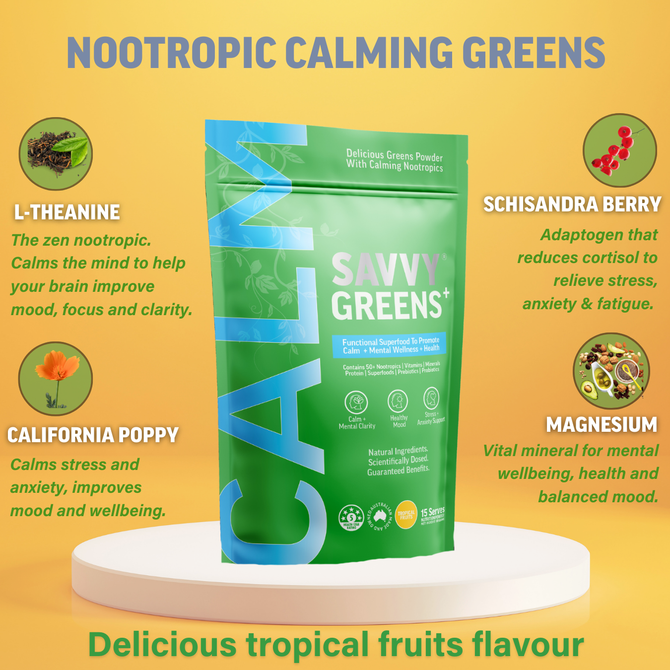 Nootropic GREENS+ CALM