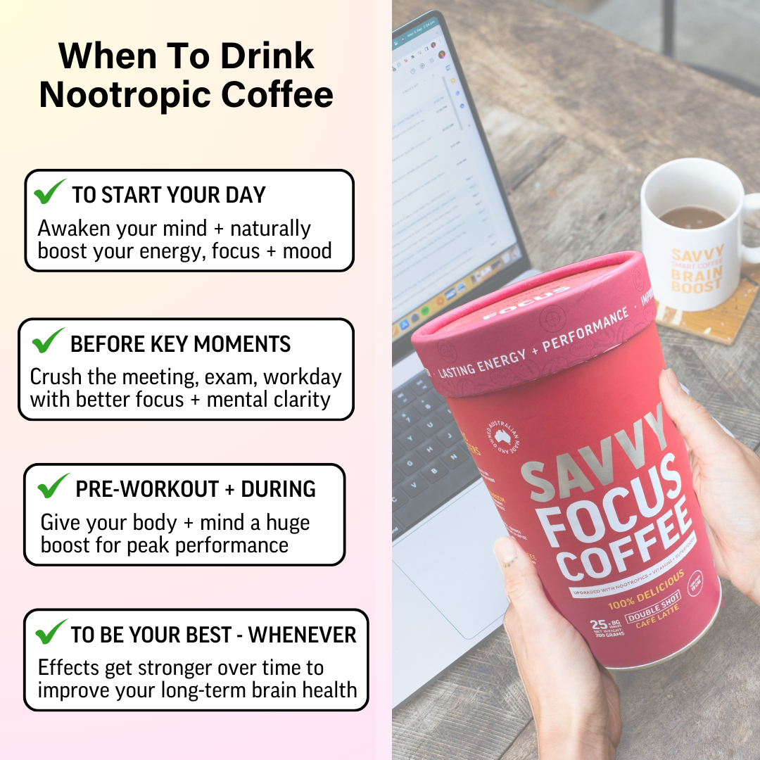 Nootropic Focus Coffee Powder