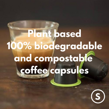 Load image into Gallery viewer, environmentally friendly coffee pods biodegradable and compostable coffee pods

