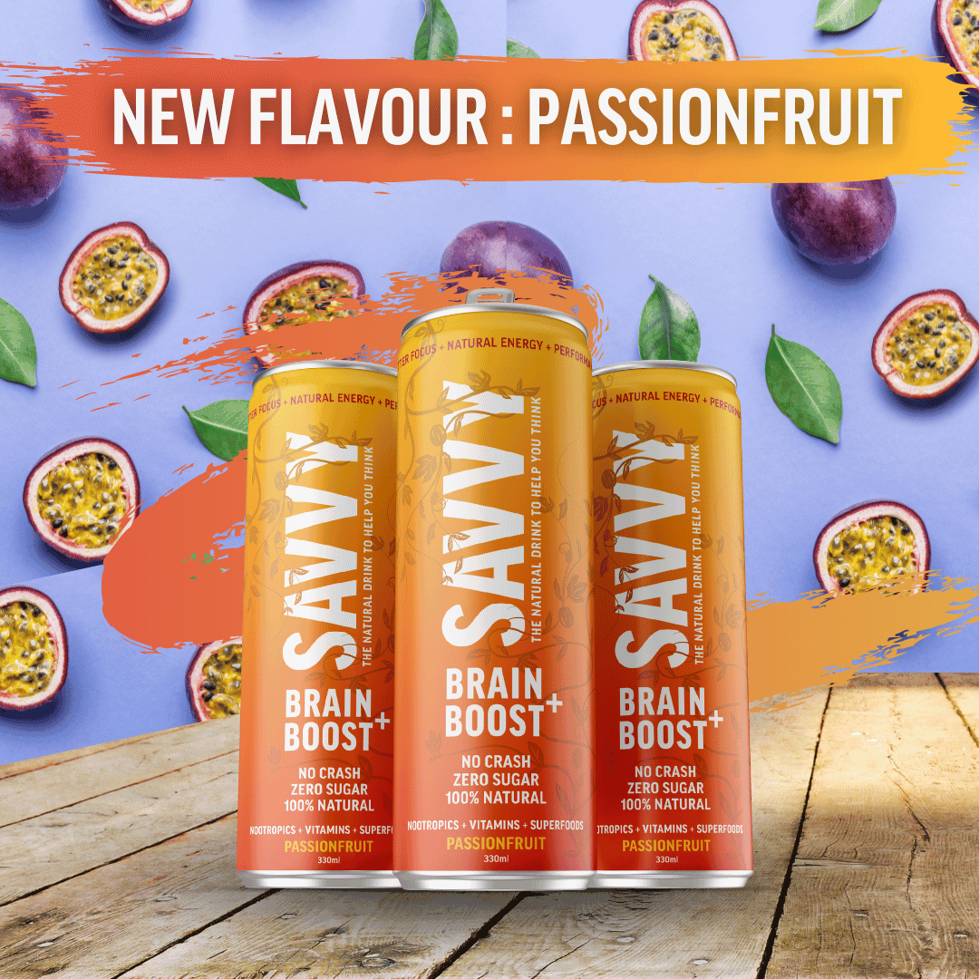 Savvy Brain Boost | Nootropic for Focus & Mental Clarity | Zero Sugar ...