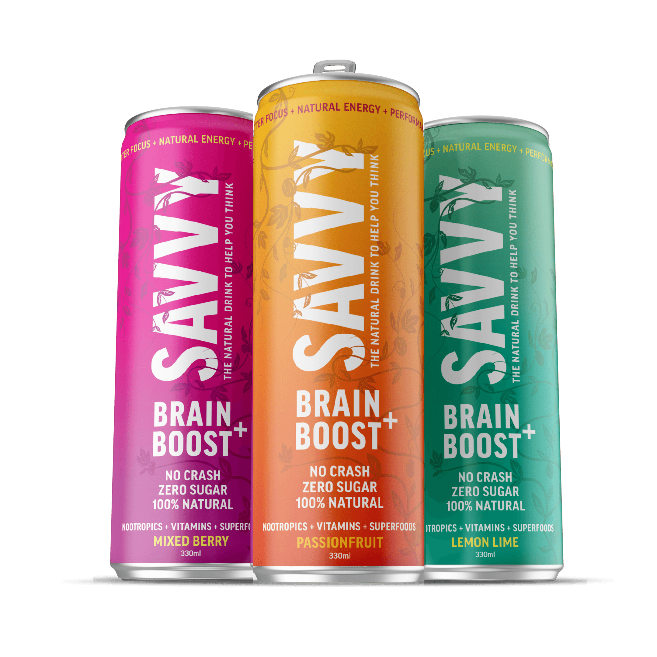 Nootropic Drinks Australia | Brain-Boosting Energy & Focus | SAVVY ...